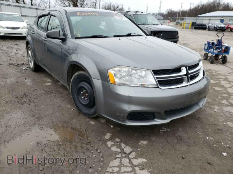 2013 Dodge AVENGER Avenger SE (VIN 1C3CDZAB3DN687896) — фото 1 из 10, Copart, повреждение: передняя часть