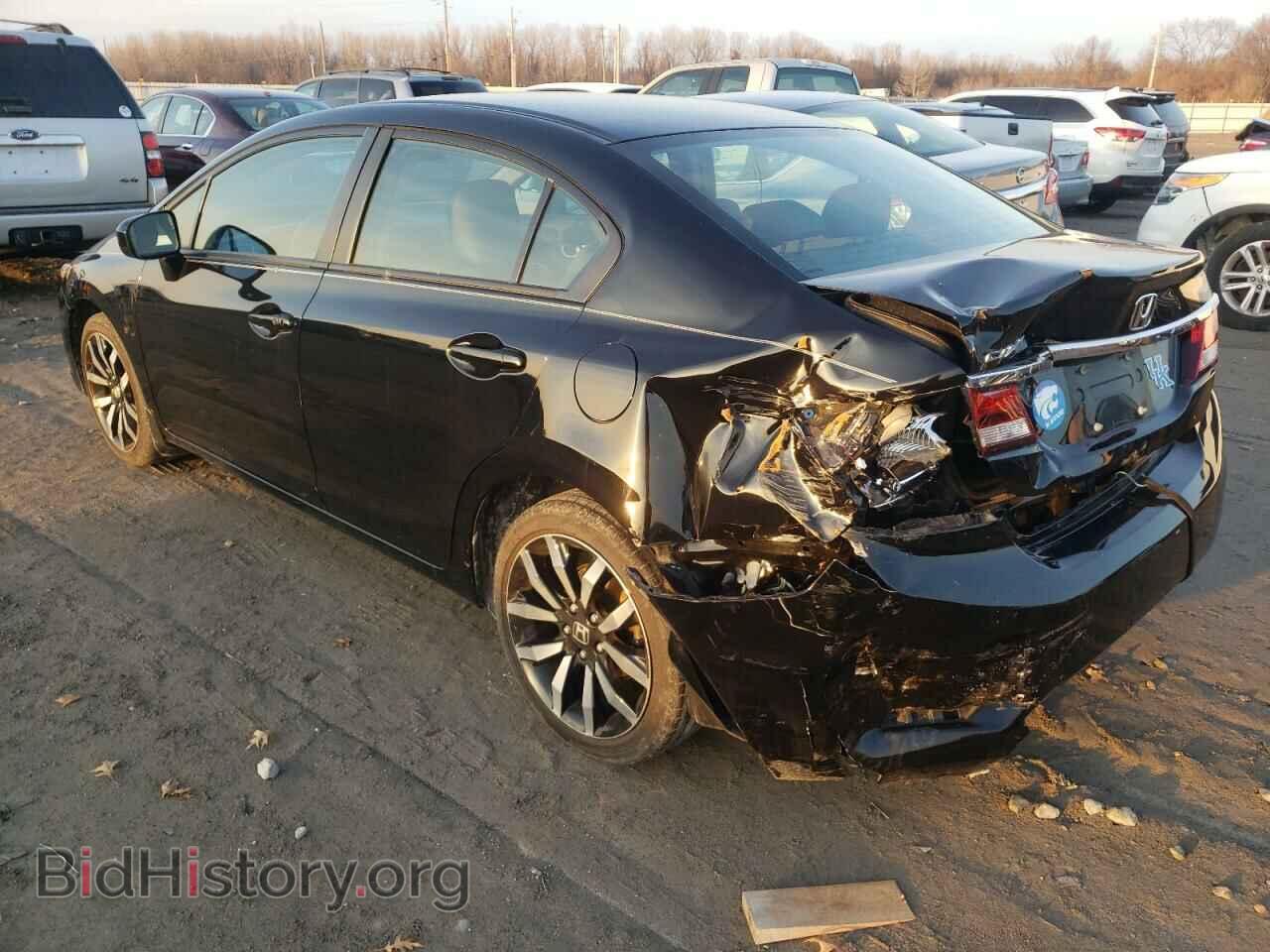 2015 HONDA CIVIC - VIN: 2HGFB2F90FH532893 - Фото 2