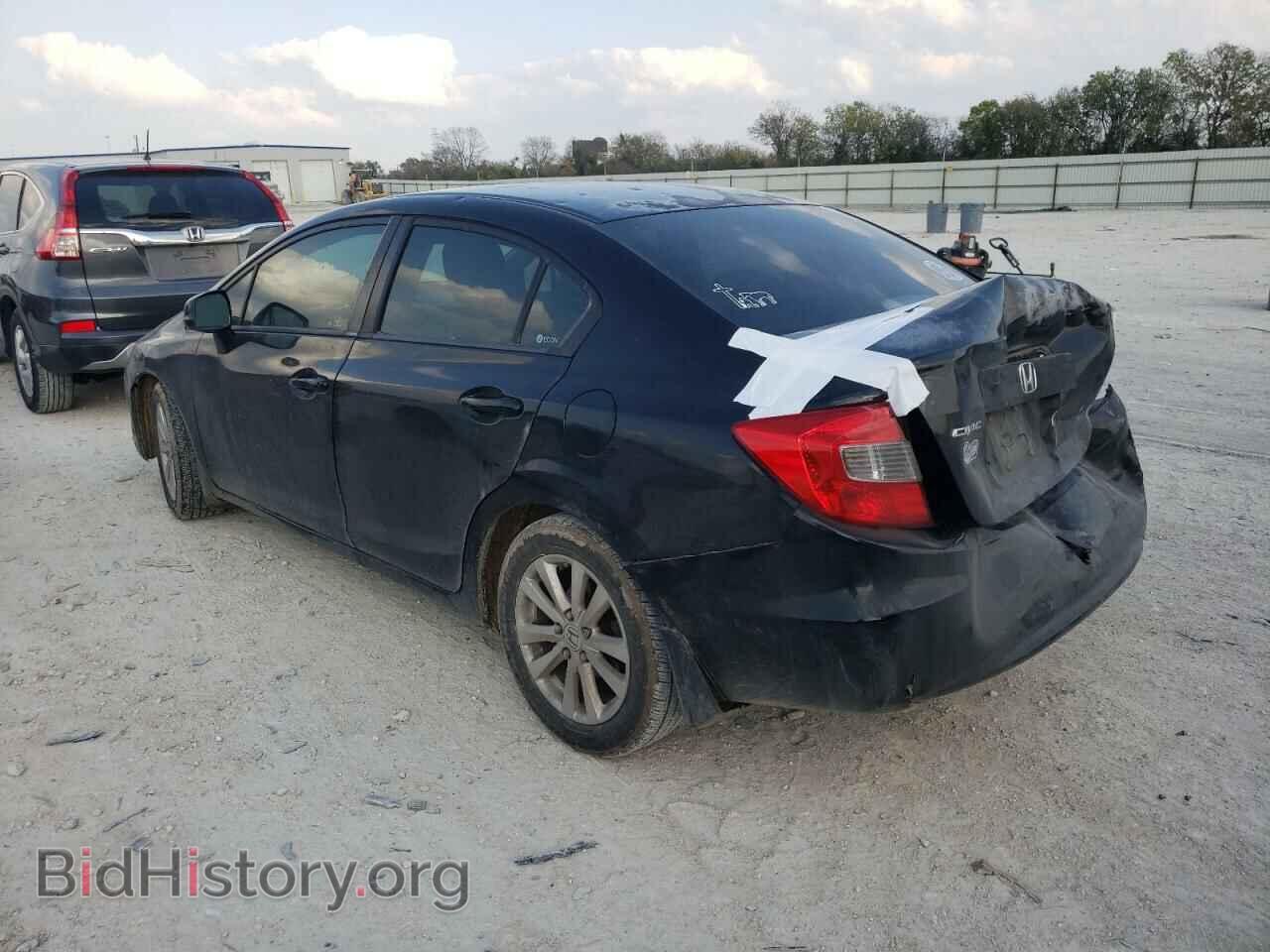 2012 HONDA CIVIC - VIN: 2HGFB2F84CH545018 - Фото 2