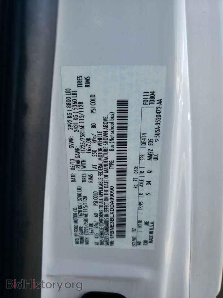 2013 FORD ALL Models - VIN: 1FBNE3BLXDDA99090 - Photo 14
