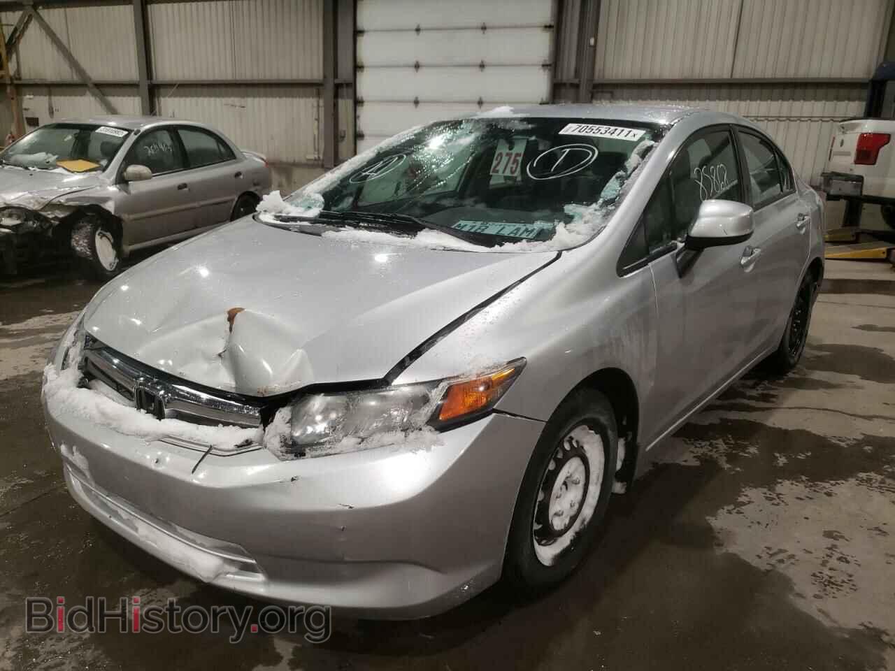 2012 HONDA CIVIC - VIN: 2HGFB2F42CH043461 - Фото 2