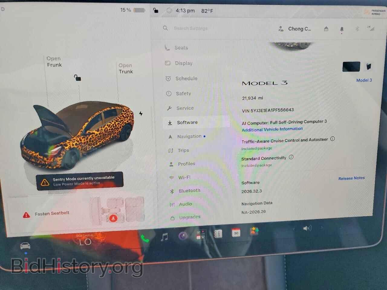 2023 TESLA MODEL 3 - VIN: 5YJ3E1EA1PF556643 - Photo 9