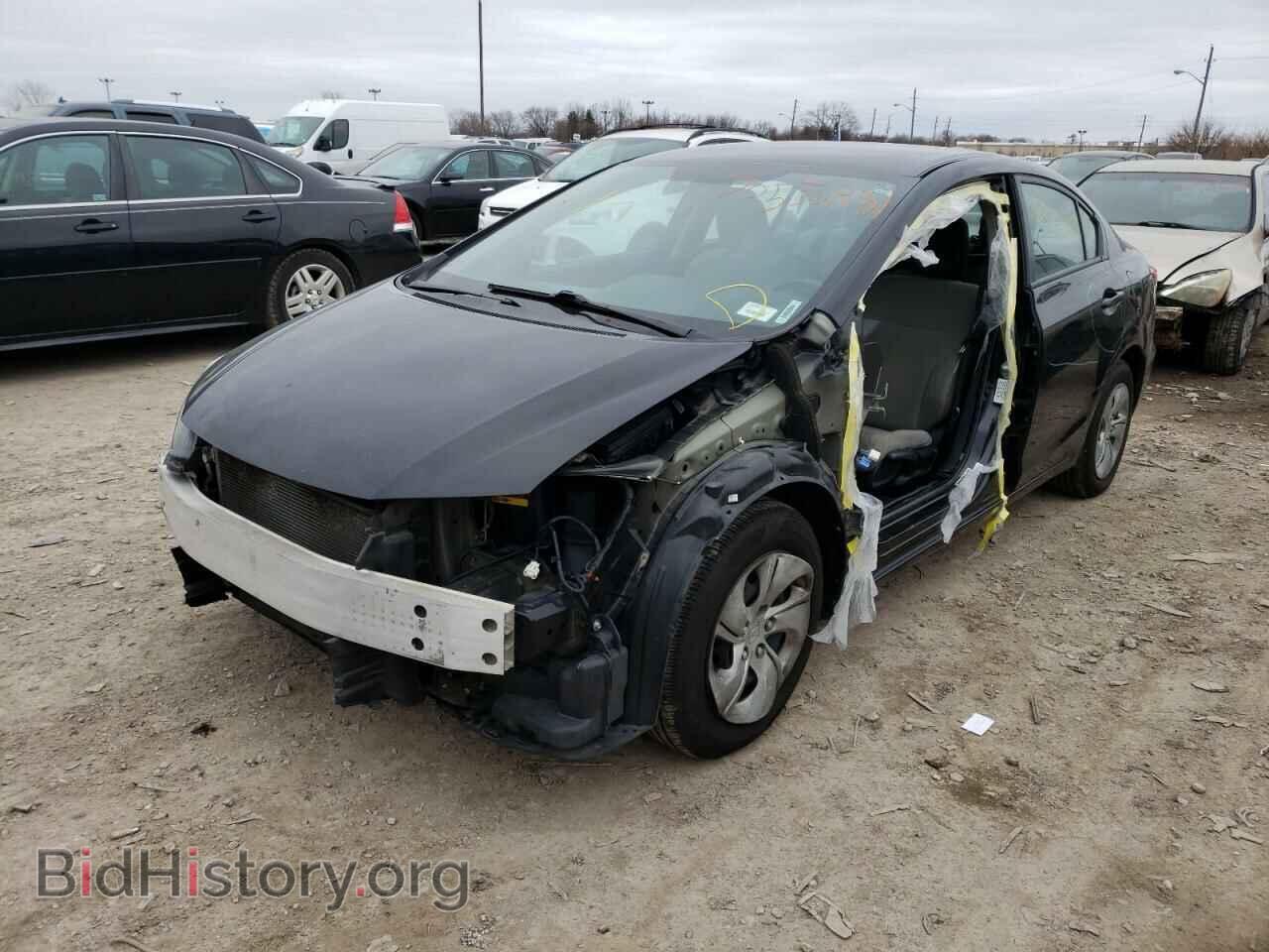 2013 HONDA CIVIC - VIN: 19XFB2F50DE089911 - Фото 2