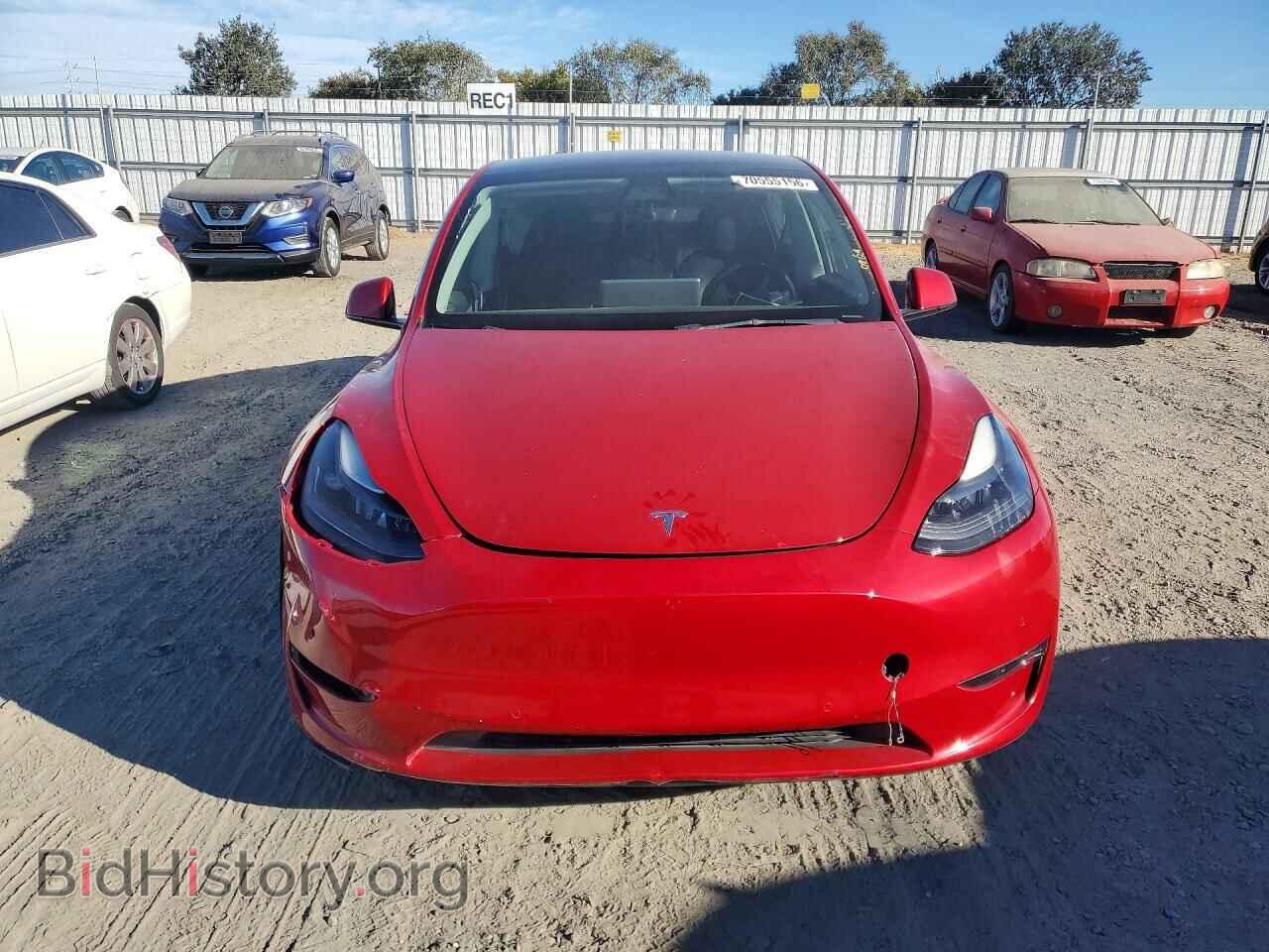 2022 TESLA MODEL Y - VIN: 7SAYGDEF6NF352403 - Фото 5