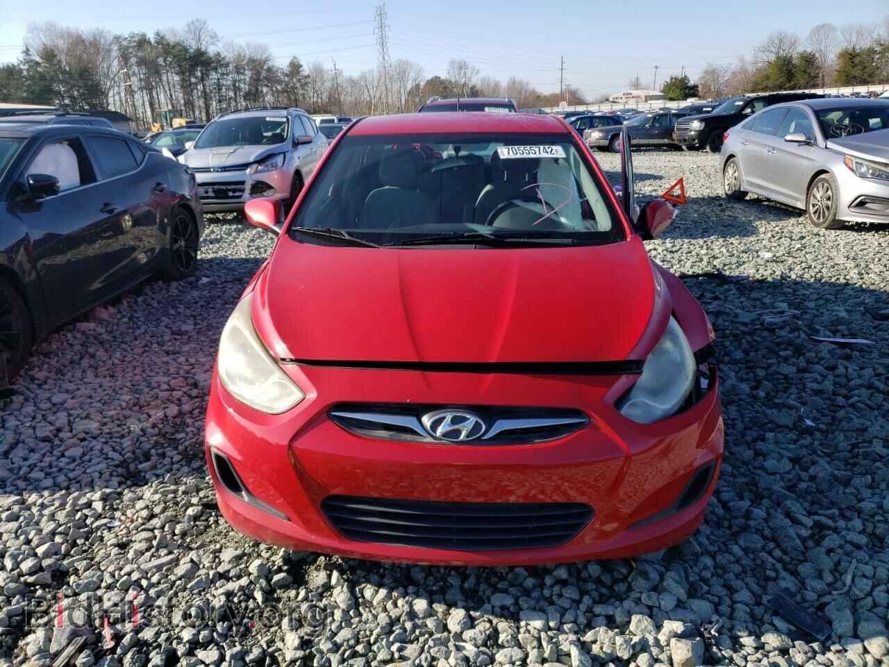 2014 HYUNDAI ACCENT - VIN: KMHCT4AE2EU768435 - Фото 5