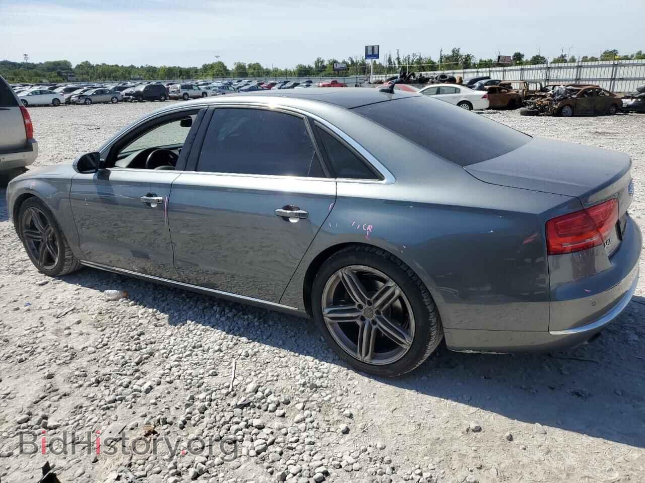 2014 AUDI A8 - VIN: WAURGAFD5EN013806 - Фото 2