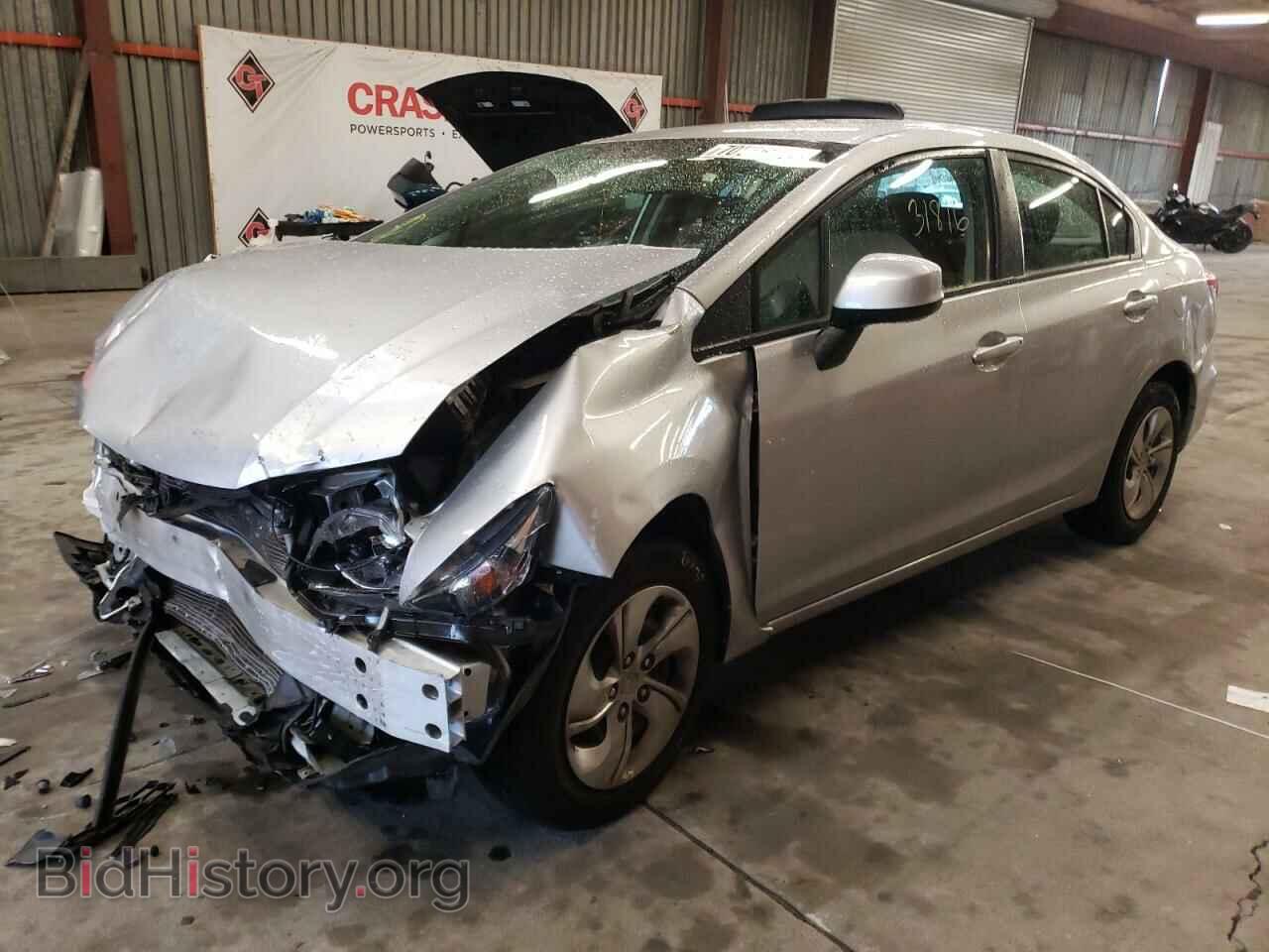 2013 HONDA CIVIC - VIN: 19XFB2F54DE223772 - Фото 2