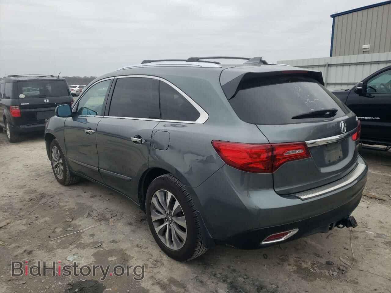 2014 ACURA MDX - VIN: 5FRYD3H41EB002363 - Фото 2