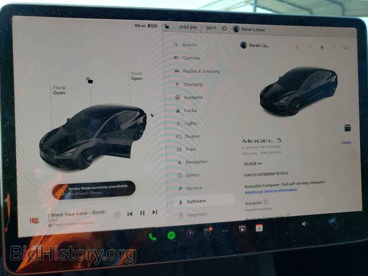 2022 TESLA MODEL 3 - VIN: 5YJ3E1EB9NF167433 - Photo 9