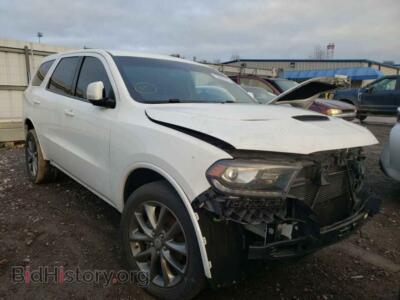 2018 Dodge DURANGO Durango GT, белый — VIN 1C4RDJDG0JC486365, Copart