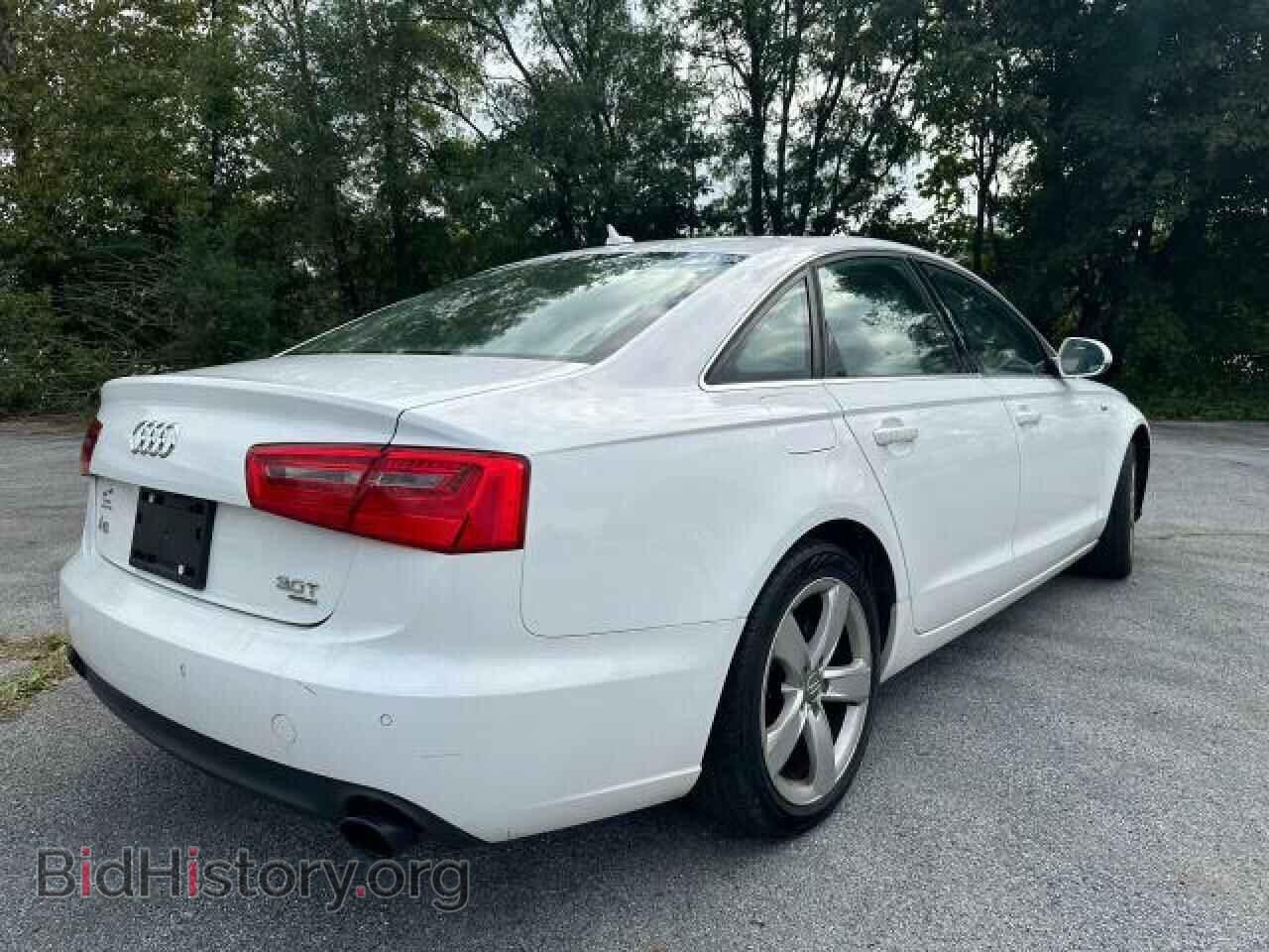 2012 AUDI A6 - VIN: WAUGGAFC0CN035966 - Фото 4