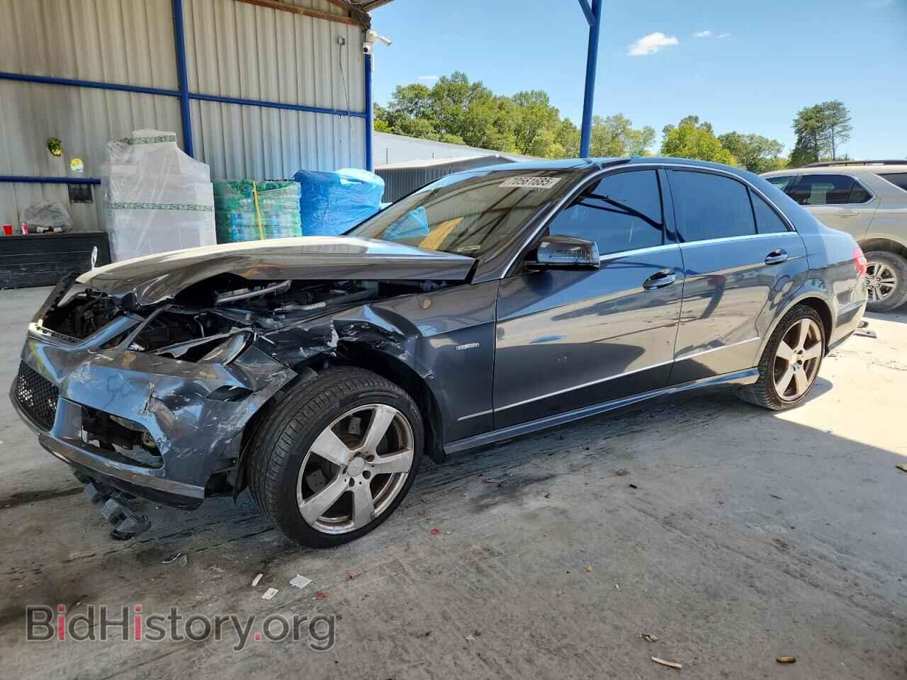 Photo WDDHF8JB9CA557574 - MERCEDES-BENZ E-CLASS 2012