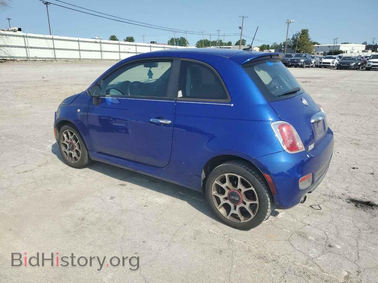 2012 FIAT 500 - VIN: 3C3CFFBRXCT209929 - Фото 2