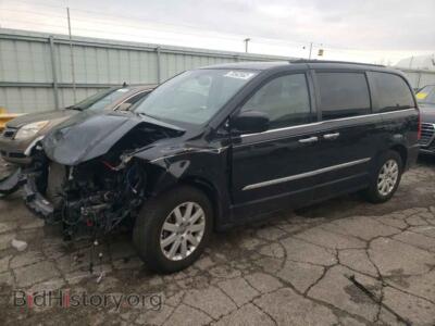 2014 Chrysler MINIVAN Town & COU, черный — VIN 2C4RC1BG0ER467110, Copart