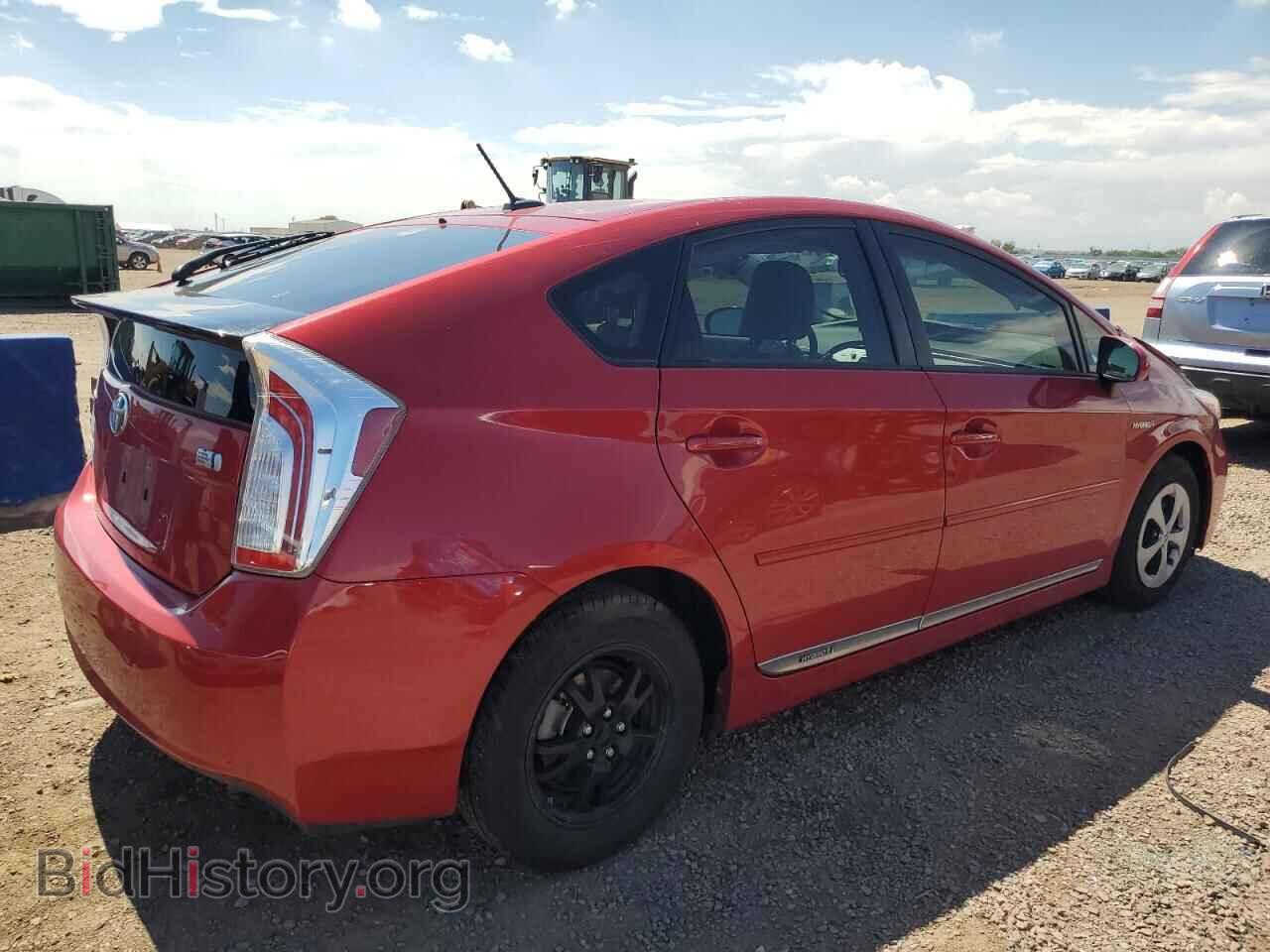 2014 TOYOTA PRIUS - VIN: JTDKN3DU4E1753590 - Фото 3