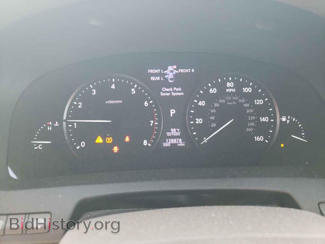 2014 LEXUS LS460 - VIN: JTHBL5EF6E5125183 - Фото 9