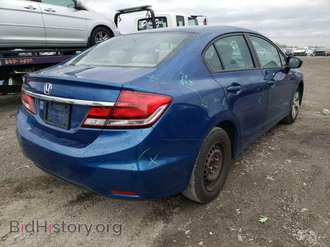 2014 HONDA CIVIC - VIN: 19XFB2F53EE218435 - Фото 4
