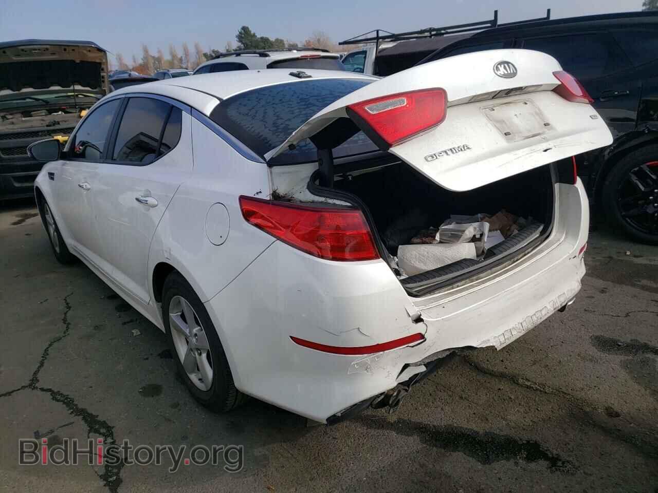 2015 KIA OPTIMA - VIN: KNAGM4A77F5556191 - Фото 2