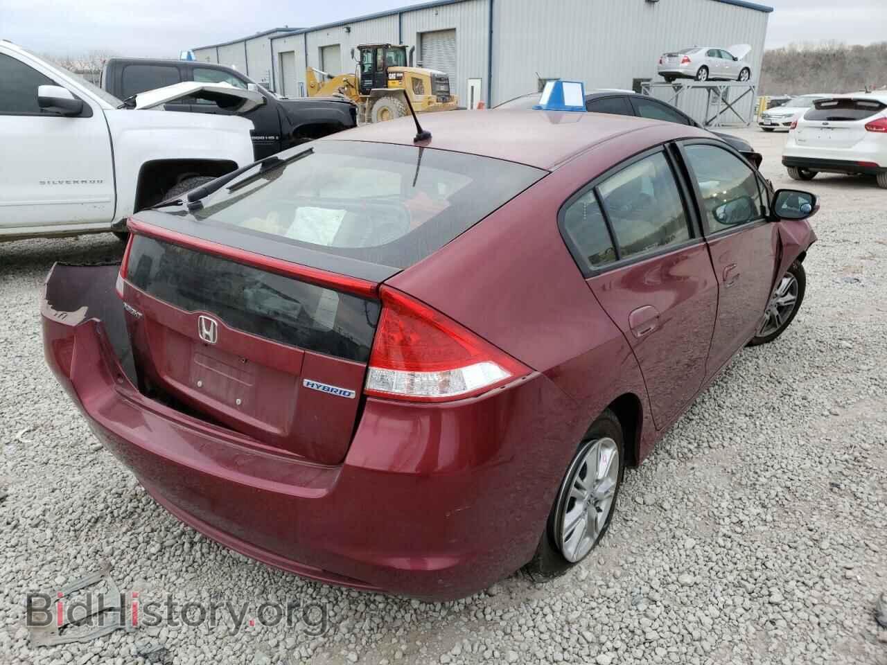 2010 HONDA INSIGHT - VIN: JHMZE2H72AS037304 - Фото 4