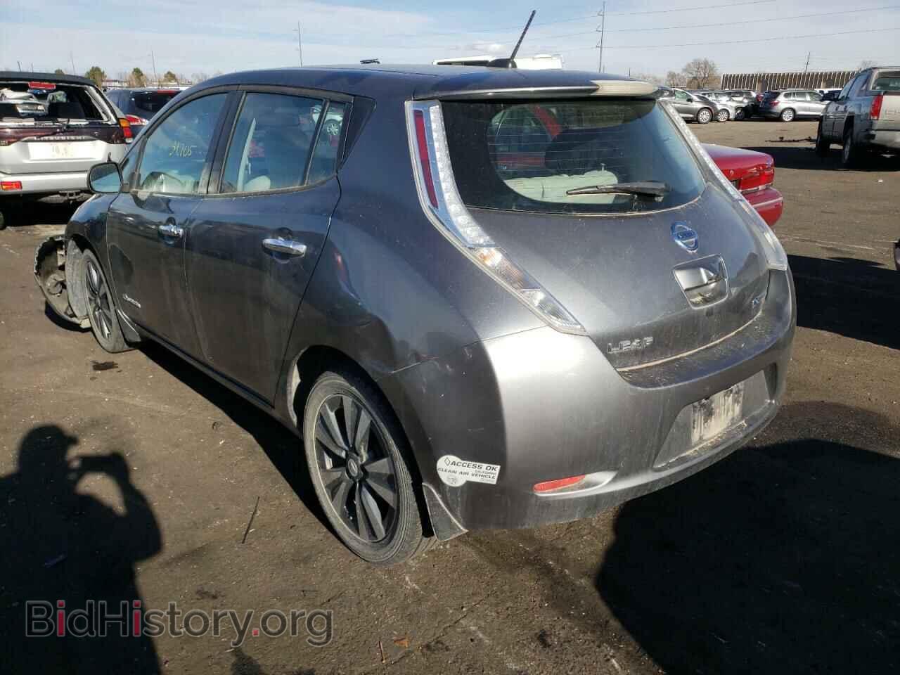 2015 NISSAN LEAF - VIN: 1N4AZ0CP2FC329234 - Фото 3