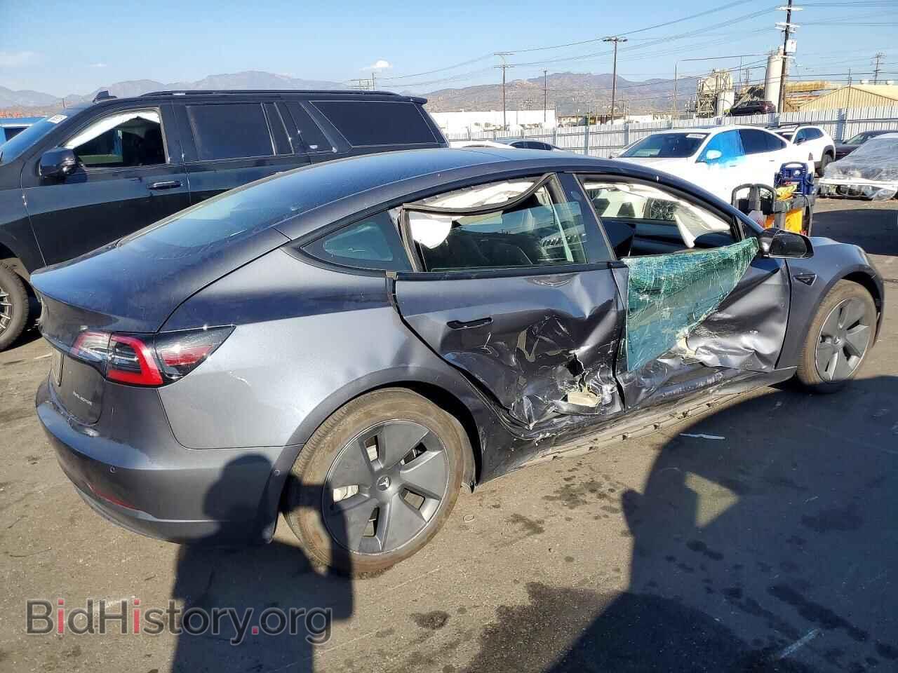 2022 TESLA MODEL 3 - VIN: 5YJ3E1EB4NF267147 - Фото 3