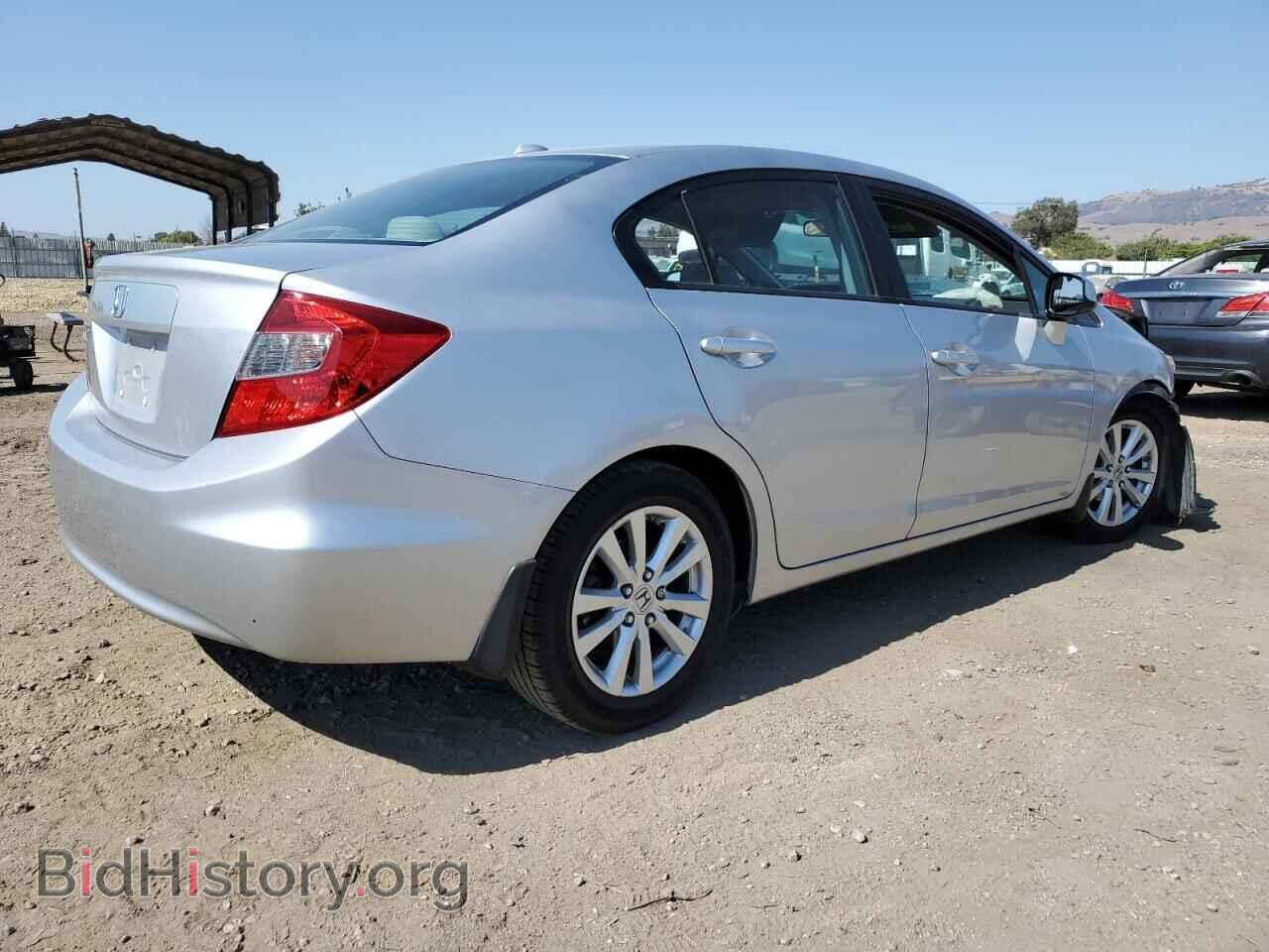 2012 HONDA CIVIC - VIN: 19XFB2F81CE337639 - Фото 3