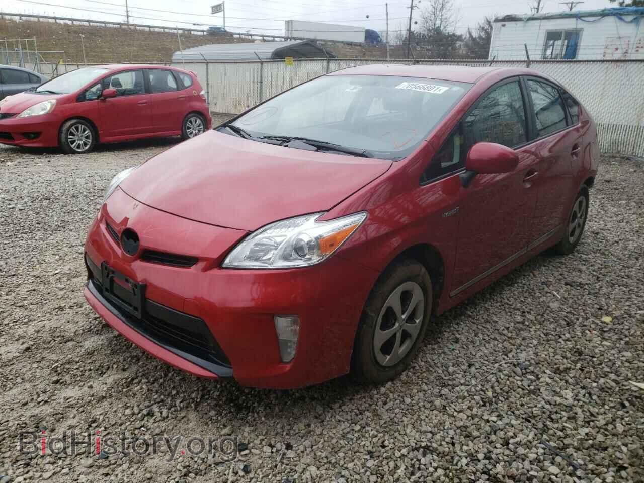 2012 TOYOTA PRIUS - VIN: JTDKN3DU6C5376119 - Фото 2