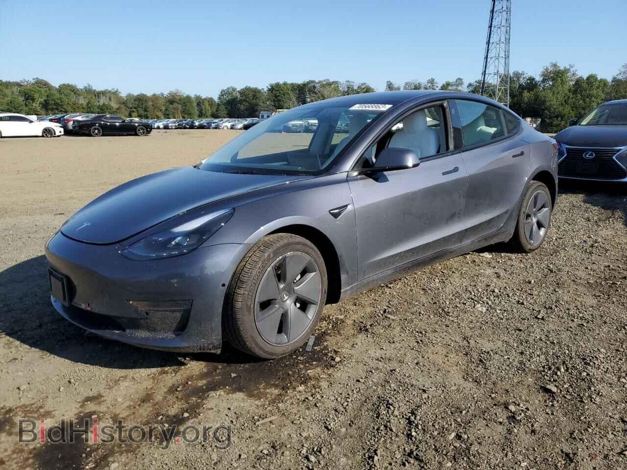 Photo 5YJ3E1EA3NF349961 - TESLA MODEL 3 2022