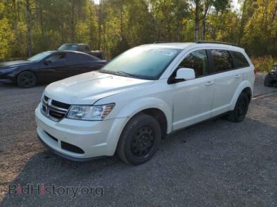 2012 Dodge JOURNEY SE, белый — VIN 3C4PDCAB1CT297985, Copart