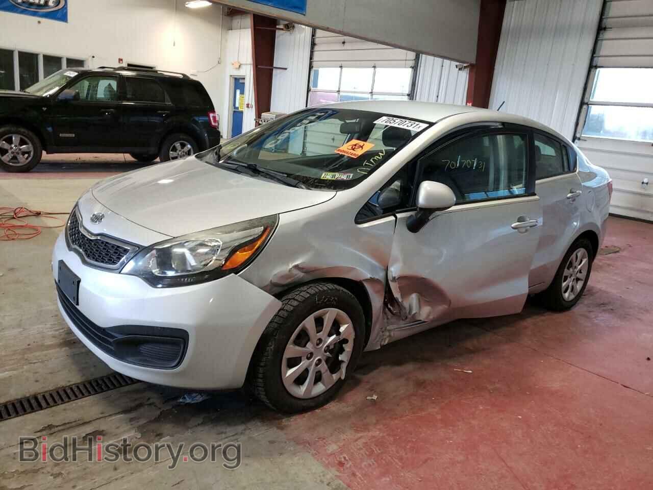 2012 KIA RIO - VIN: KNADN4A34C6050983 - Фото 2