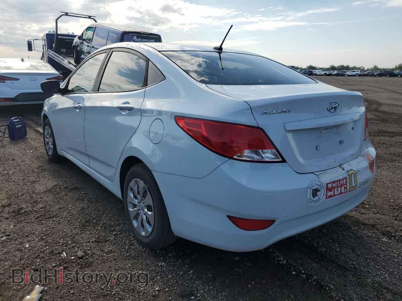 2017 HYUNDAI ACCENT - VIN: KMHCT4AEXHU358387 - Фото 2