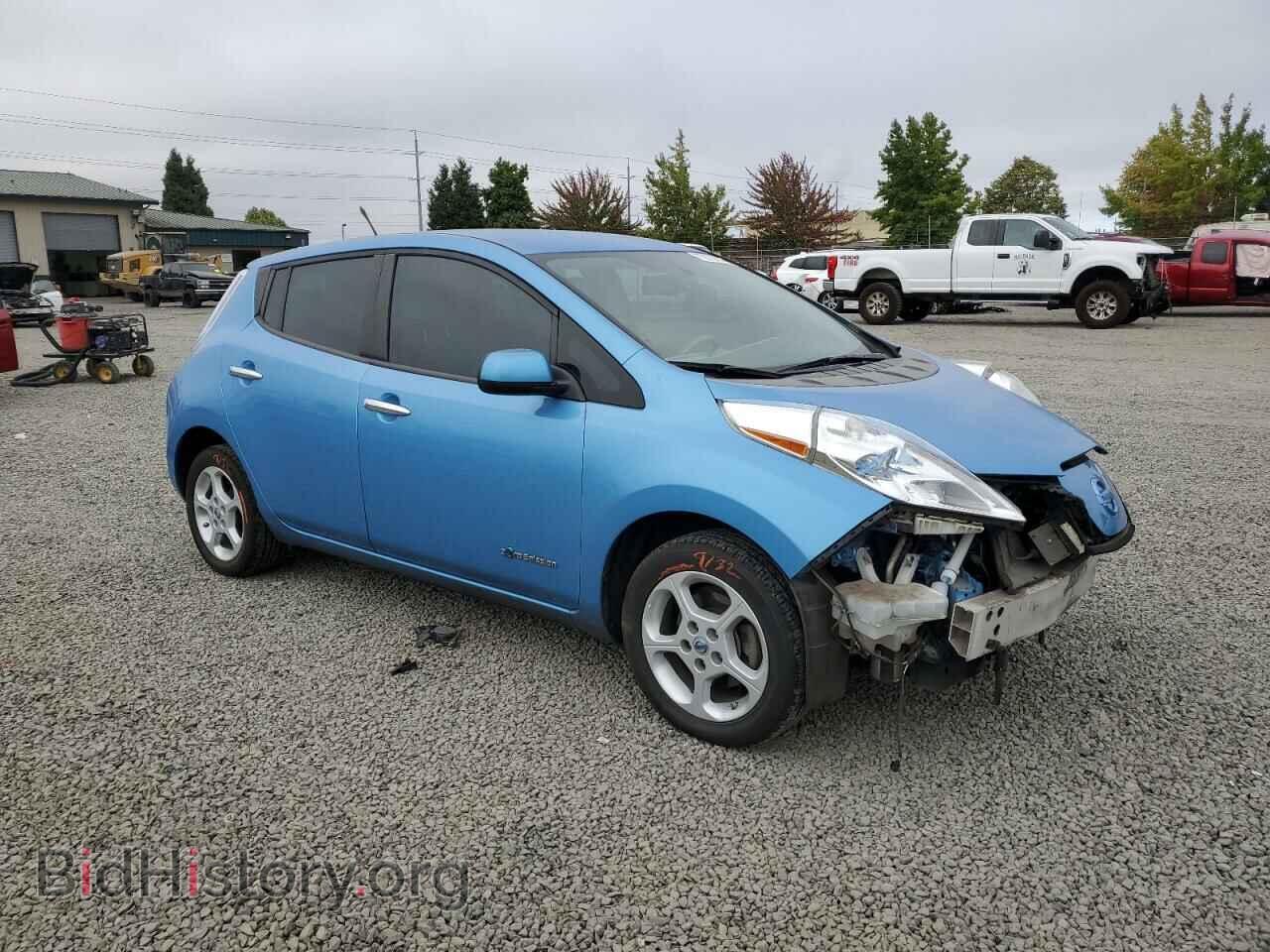 2013 NISSAN LEAF - VIN: 1N4AZ0CP0DC412075 - Фото 4