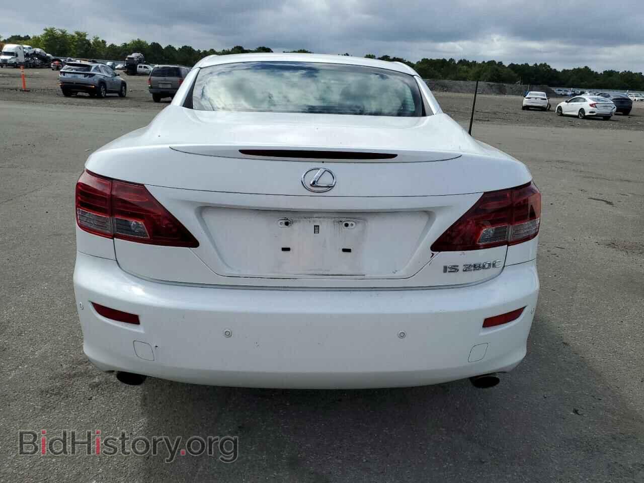 2011 LEXUS IS - VIN: JTHFF2C28B2520888 - Фото 6