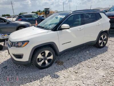 2020 Jeep COMPASS Latitude, белый — VIN 3C4NJCBB2LT102572, Copart