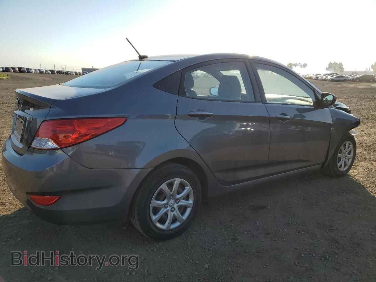 2014 HYUNDAI ACCENT - VIN: KMHCT4AE0EU651596 - Фото 3