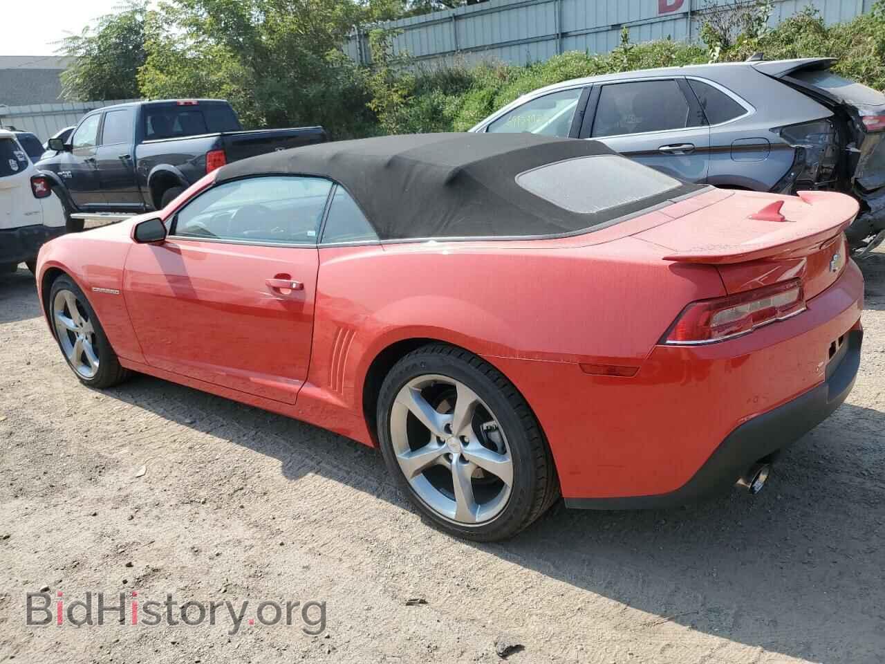 2014 CHEVROLET CAMARO - VIN: 2G1FB3D38E9181090 - Фото 2