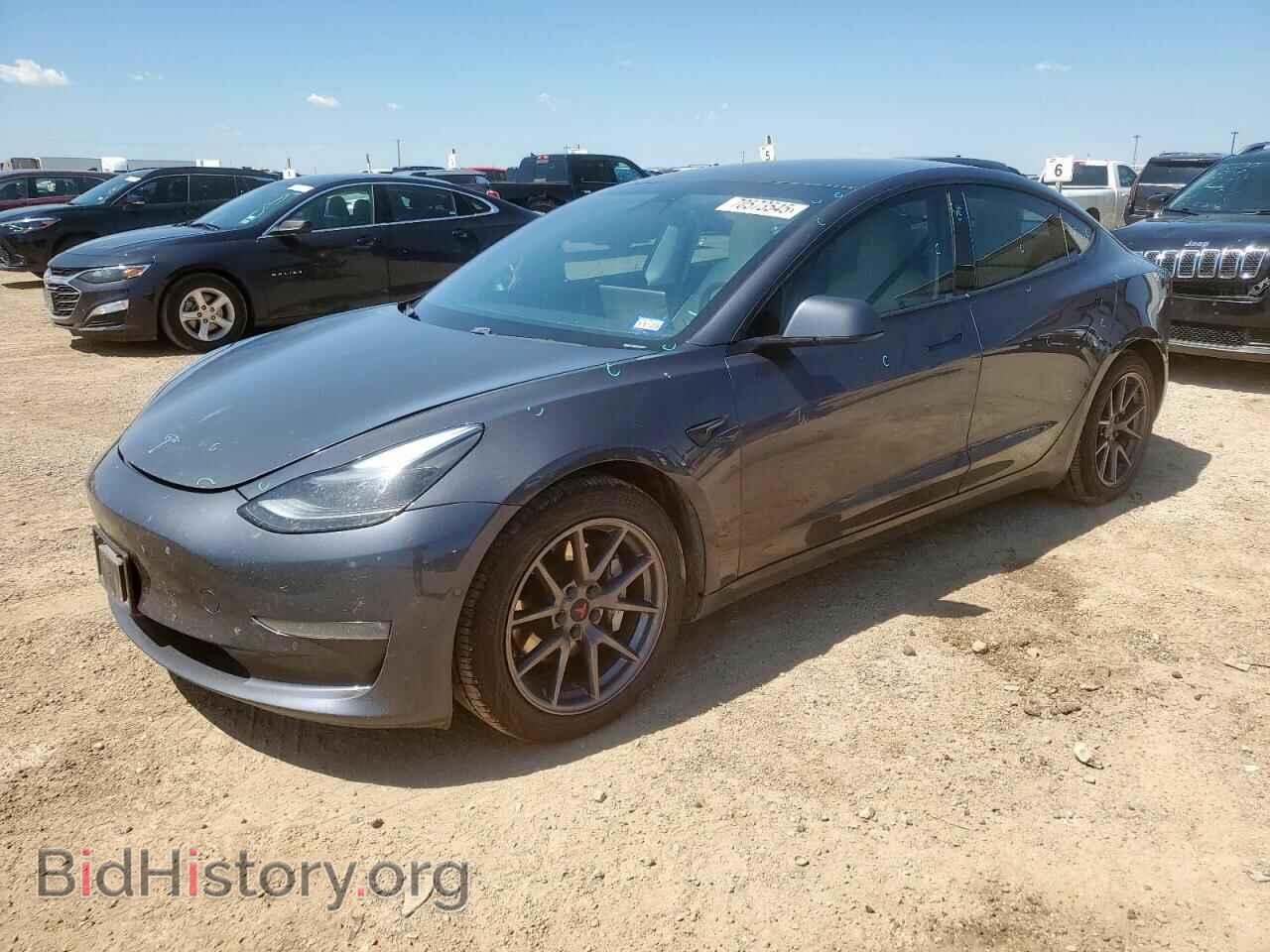 Photo 5YJ3E1EB6MF941667 - TESLA MODEL 3 2021