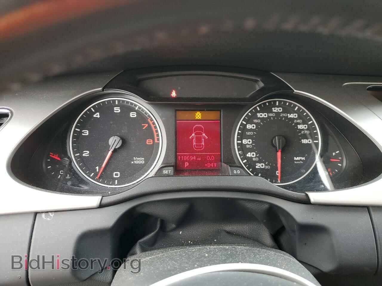2012 AUDI A4 - VIN: WAUBFAFL6CN017601 - Фото 9