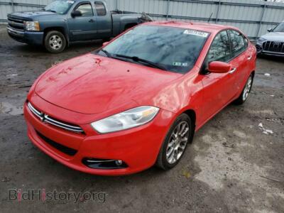2016 Dodge DART Dart SXT S, красный — VIN 1C3CDFFA5GD818674, Copart