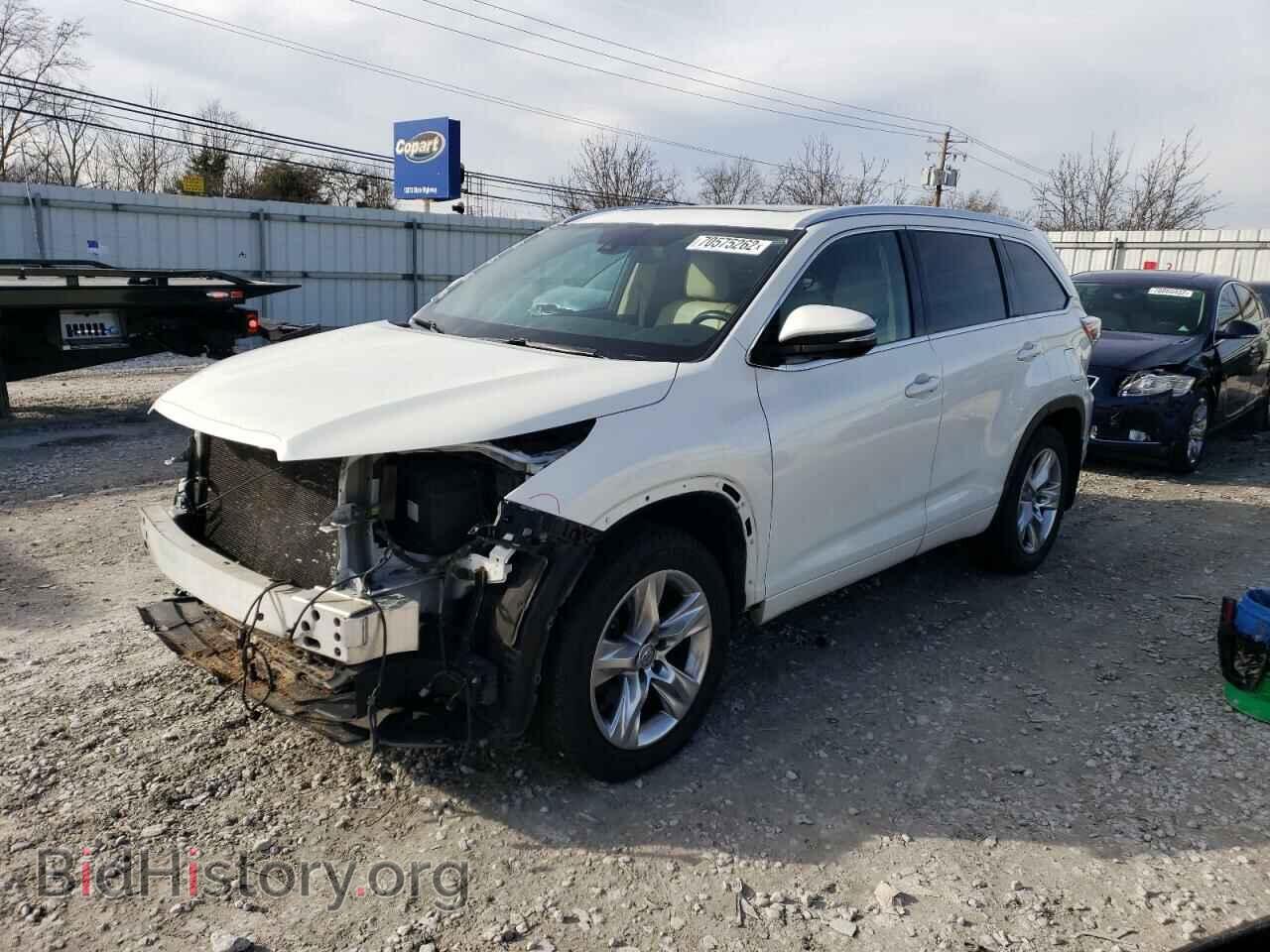 Фотография 5TDDKRFH8FS103606 - TOYOTA HIGHLANDER 2015