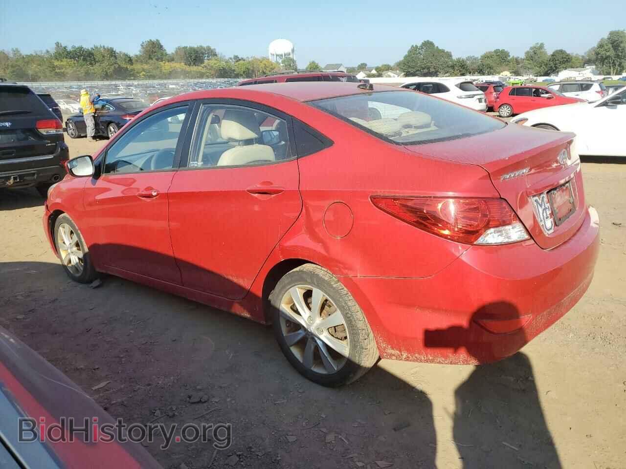 2014 HYUNDAI ACCENT - VIN: KMHCU4AE6EU761503 - Фото 2