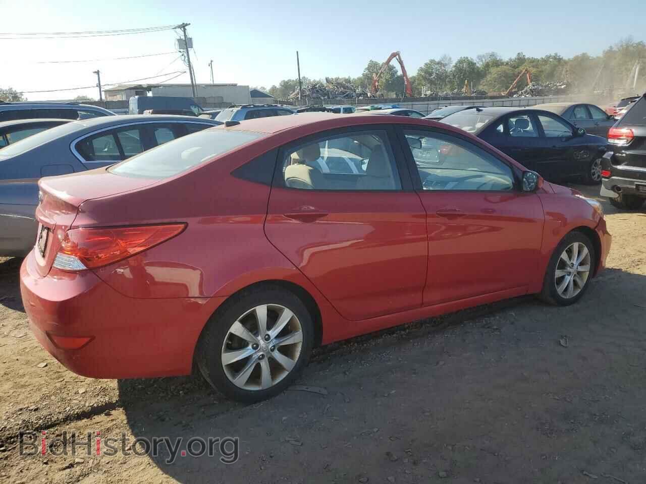 2014 HYUNDAI ACCENT - VIN: KMHCU4AE6EU761503 - Фото 3