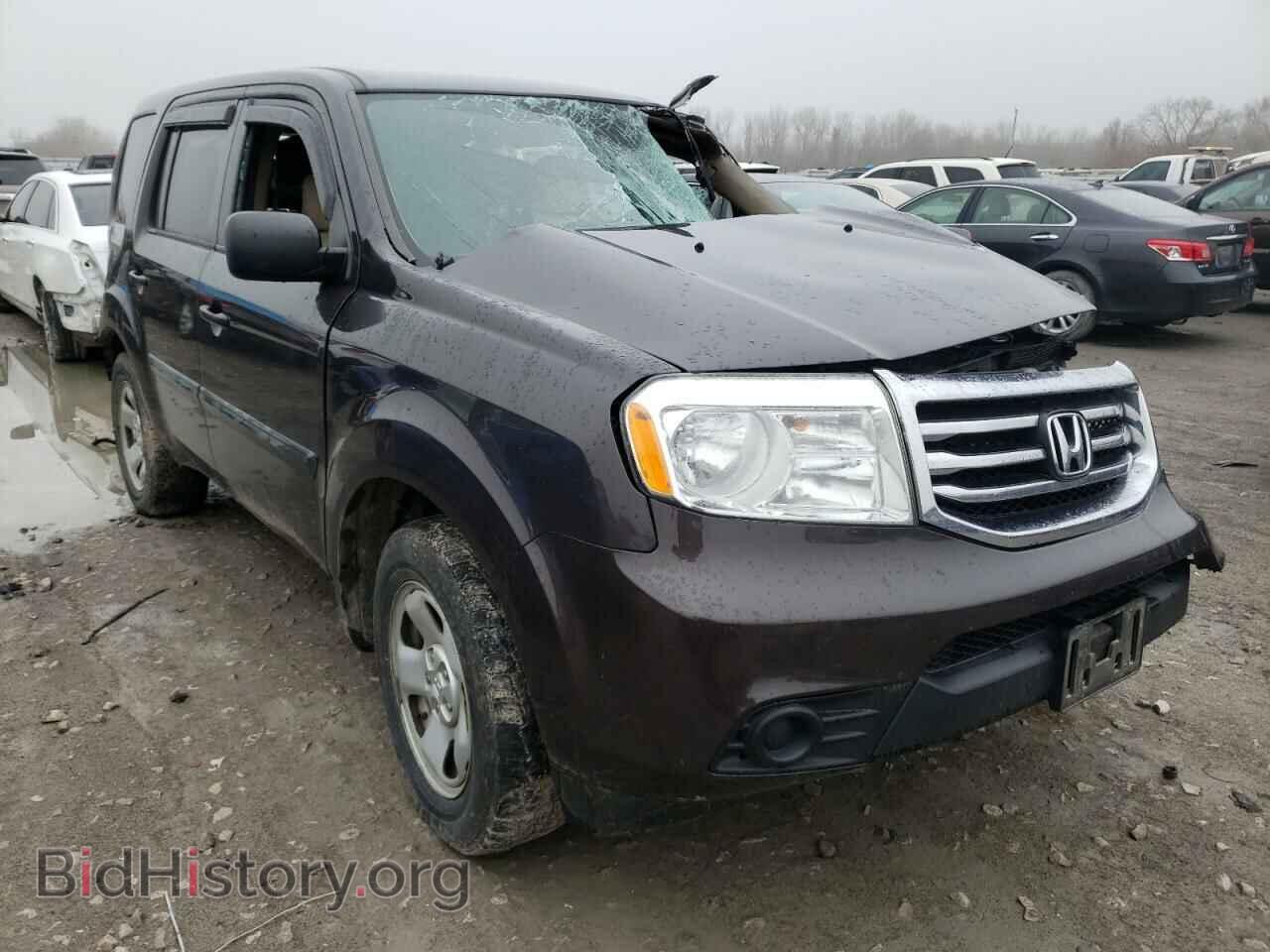 Photo 5FNYF4H21EB037615 - HONDA PILOT 2014