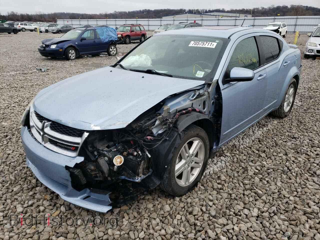 2013 DODGE AVENGER - VIN: 1C3CDZCGXDN666715 - Фото 2