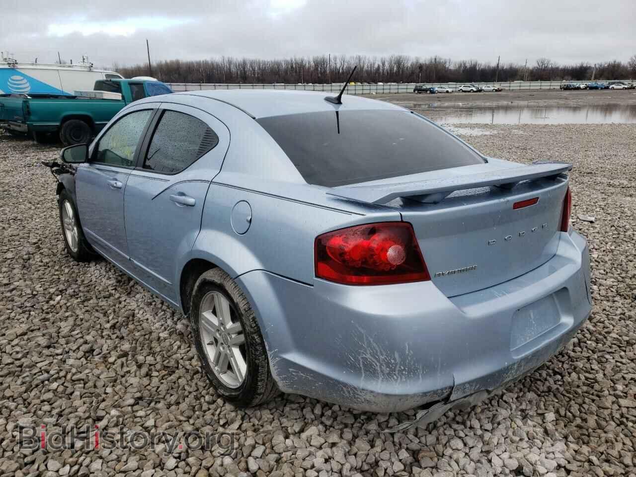 2013 DODGE AVENGER - VIN: 1C3CDZCGXDN666715 - Фото 3