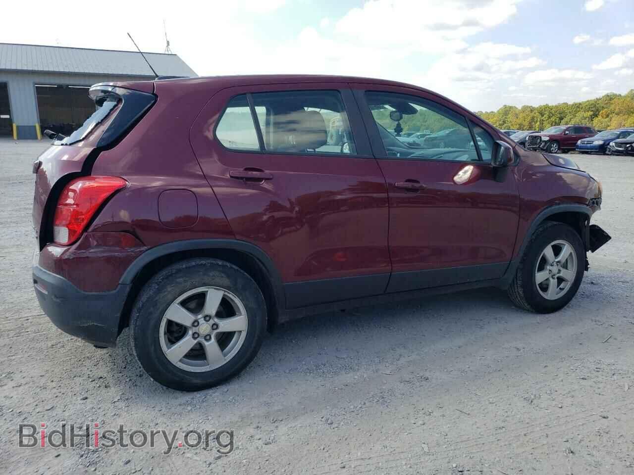 2016 CHEVROLET TRAX - VIN: 3GNCJNSB2GL132574 - Фото 3