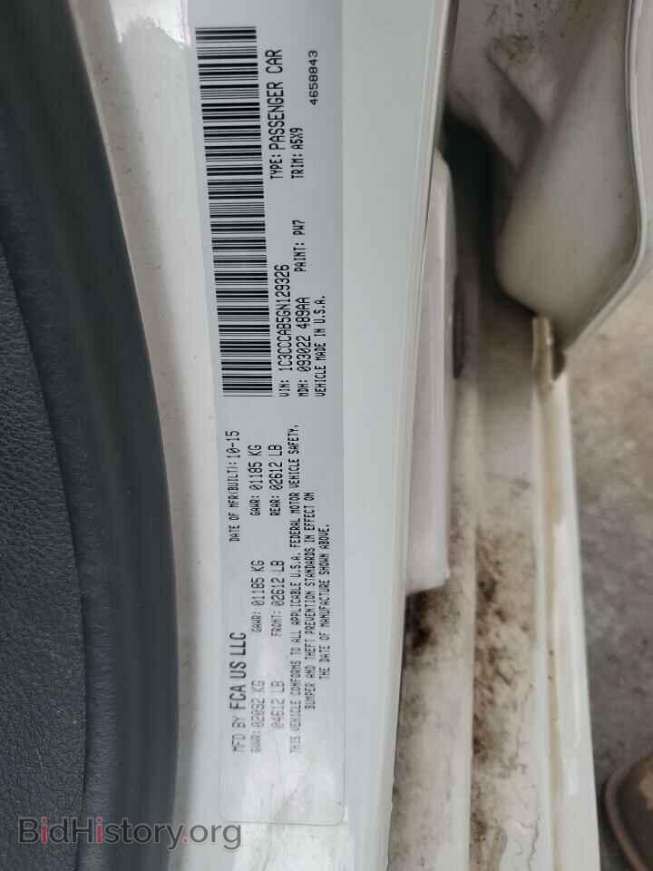 2016 CHRYSLER 200 - VIN: 1C3CCCAB5GN129326 - Фото 12
