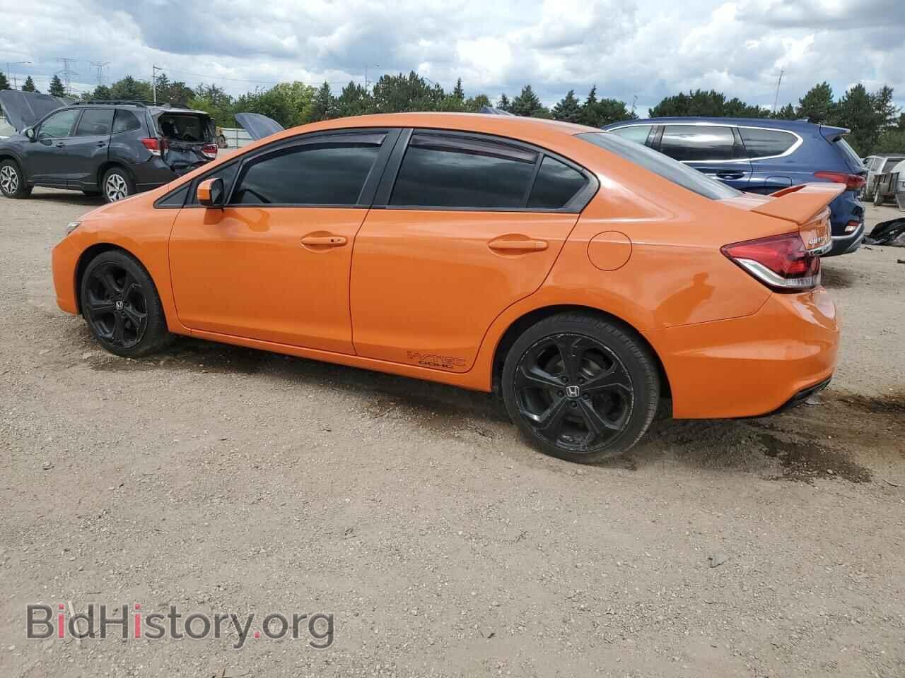 2015 HONDA CIVIC - VIN: 2HGFB6E53FH707238 - Фото 2