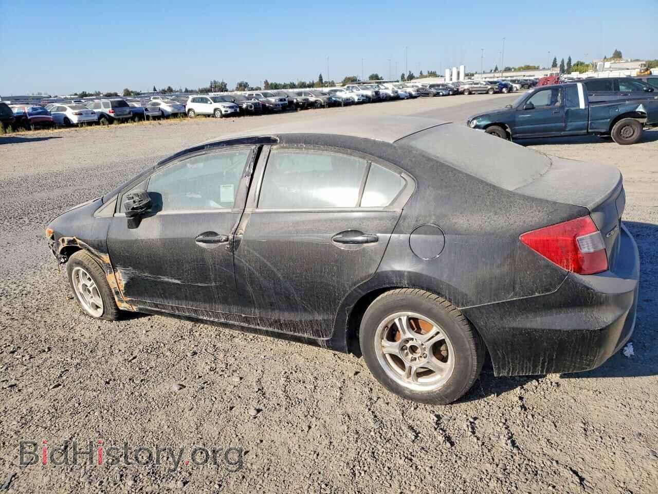 2012 HONDA CIVIC - VIN: 2HGFB2F80CH321843 - Фото 2
