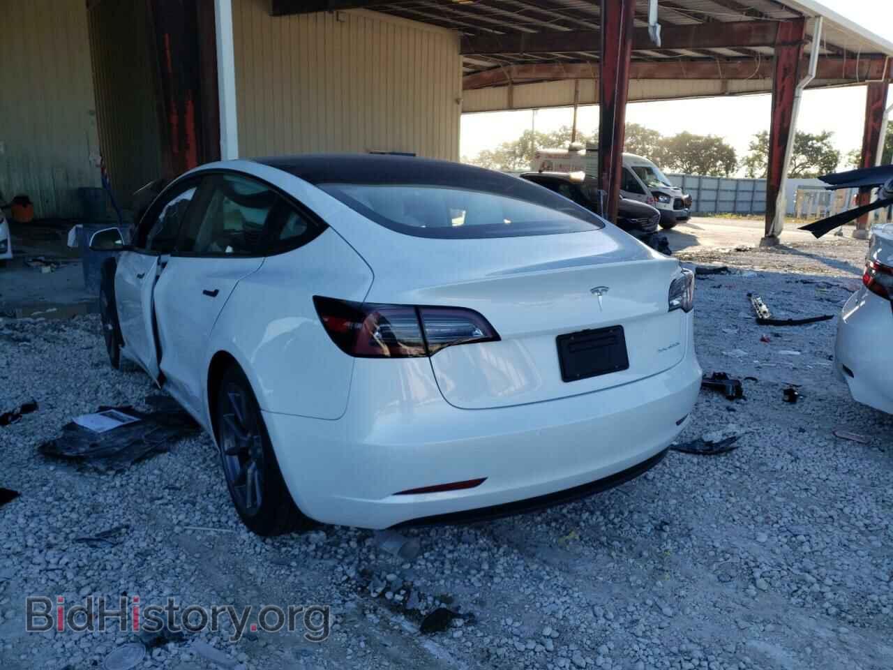 2022 TESLA MODEL 3 - VIN: 5YJ3E1EB2NF103444 - Фото 3